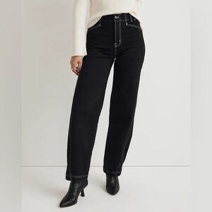 Madewell Perfect Vintage Wide Leg Jean in Harmon Wash